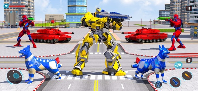 US Police Dog Robot Games screenshot