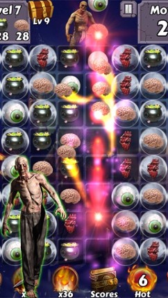 Zombie Mania Halloween World - Free puzzle games for trick or treat screenshot