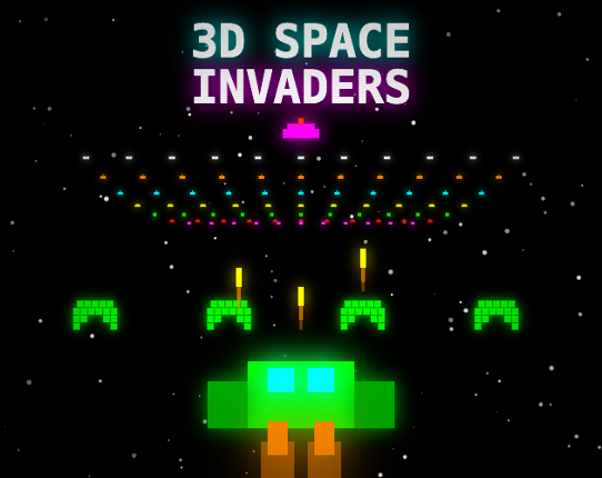 3D Space Invaders Image