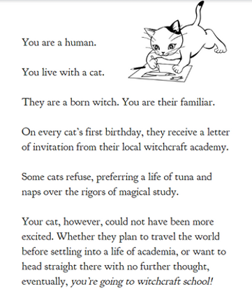Cataria Felicis Witchcraft School for Cats and their Human Familiars Image