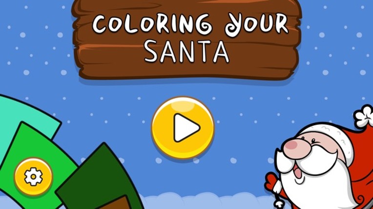 Coloring Your Santa Image