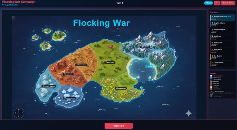 Flocking Wars screenshot