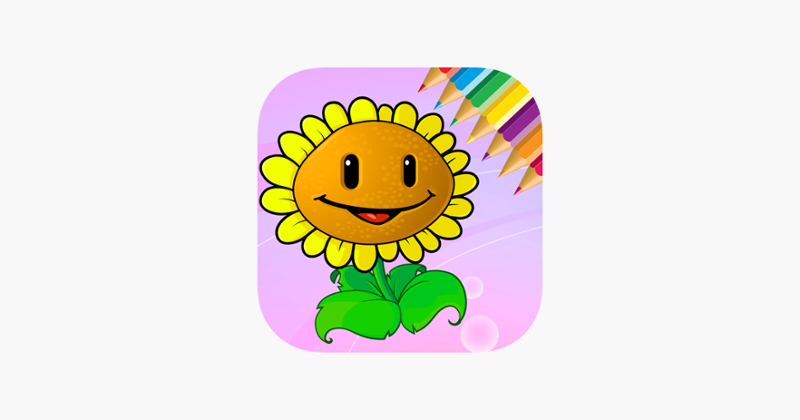 Flowers Coloring Book for kids - Drawing free game Image