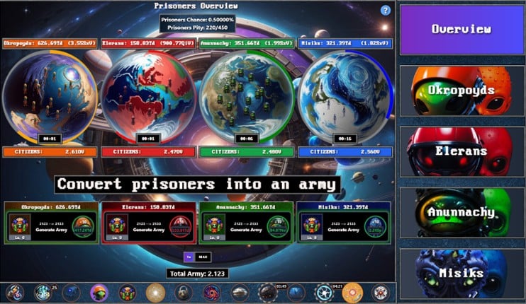 Galaxy Idle Clicker screenshot