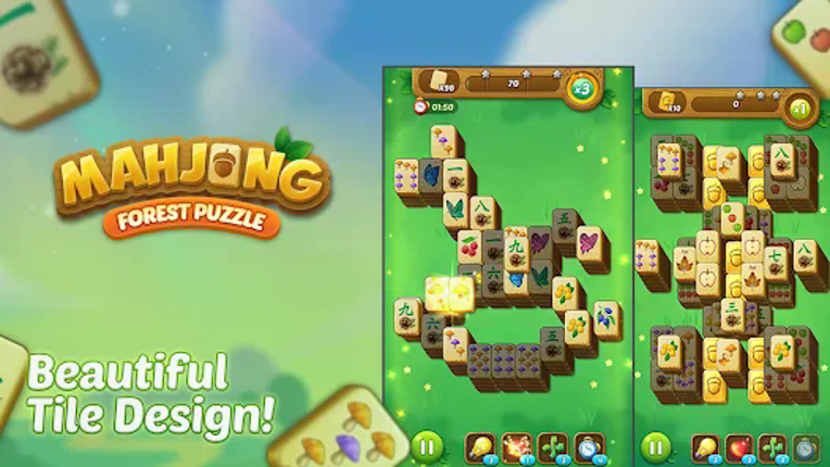 Mahjong Forest Puzzle screenshot