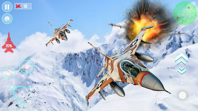 Fighter Jet War Plane Games screenshot