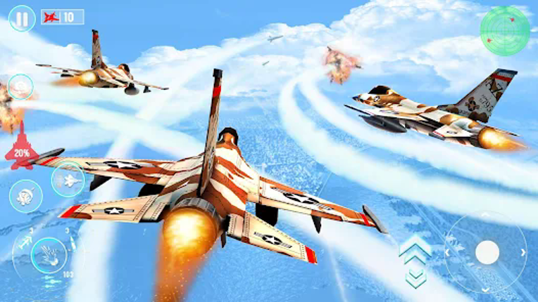 Fighter Jet War Plane Games screenshot