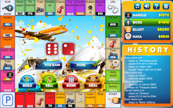 CrazyPoly - Business Dice Game Image