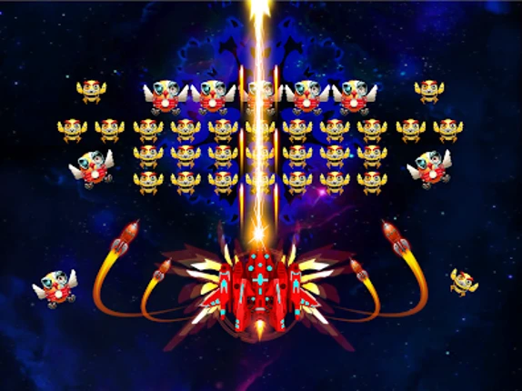 Galaxy Attack: Chicken Shooter screenshot