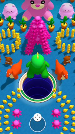 Hole Rush: Eat All Puzzle screenshot