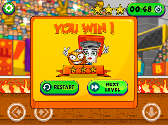 Basket and Ball Image