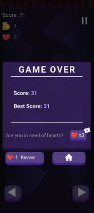 TheFathomlessFall - Casual 2D game Image