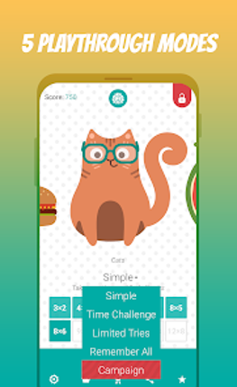 Remembery – Memory game pairs screenshot