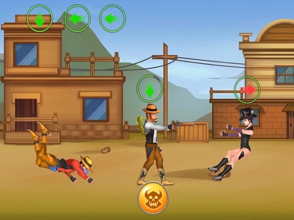 Gun Blood Cowboy Duel Image