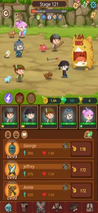 Job Hunt Heroes : Idle RPG screenshot