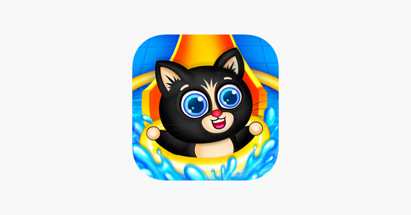 Kitty Pool Slide Fun Game Cover