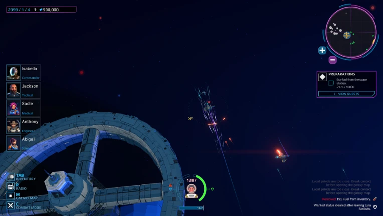 Space Nomads screenshot