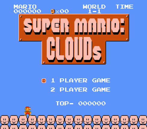 Super Mario: Clouds Game Cover