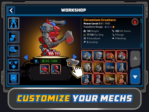 Super Mechs: Battle Bots Arena screenshot