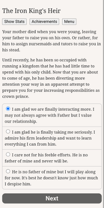 The Iron King's Heir screenshot