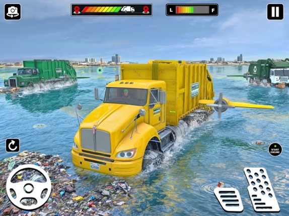 Truck Driving: Garbage Truck Image