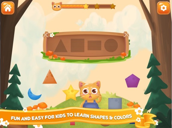 Vkids Shapes & Colors Learning screenshot