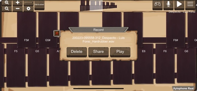 Xylophone Real: 2 mallet types screenshot