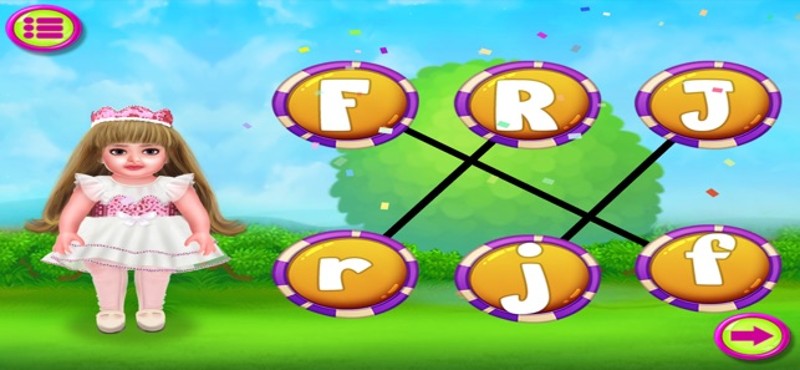 Baby Aadhya's Alphabets World screenshot