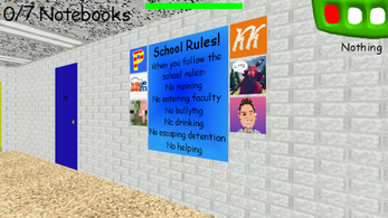 Baby Duke Helps Baldi's V1.1 by Cyril Gamers Image