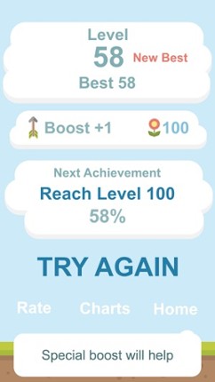 Best Sheep jumps on ladder of platforms with crazy faith screenshot