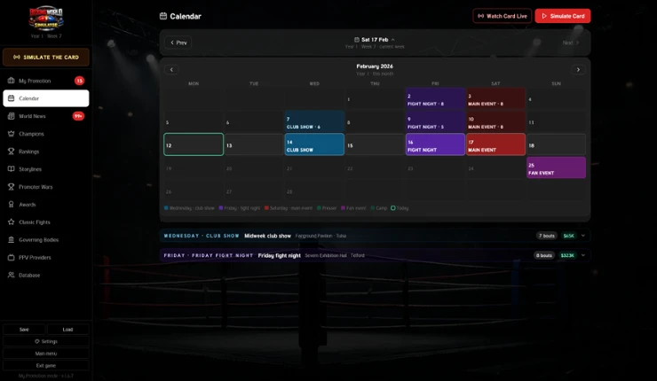 Boxing World Simulator Image