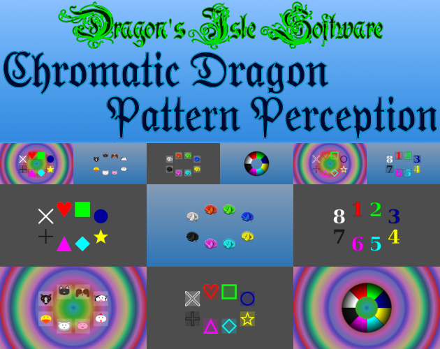 Games like Chromatic Dragon Pattern Perception