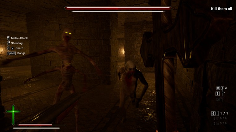 Cross and Gun screenshot