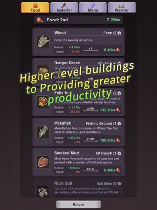 Elf Kingdom · Idle SLG screenshot