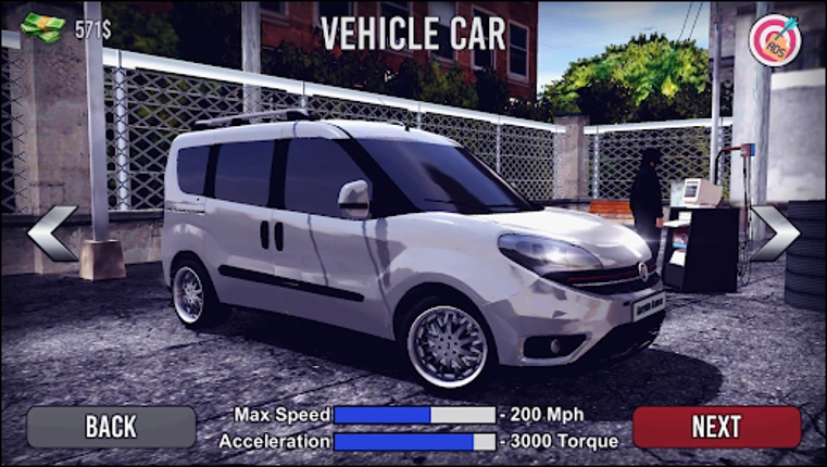 Doblo Drift Simulator screenshot