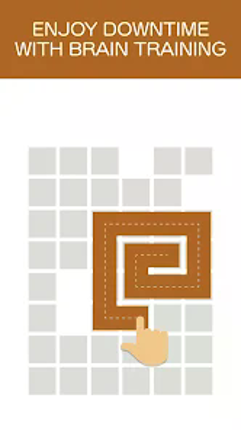 Fill one-line puzzle game screenshot