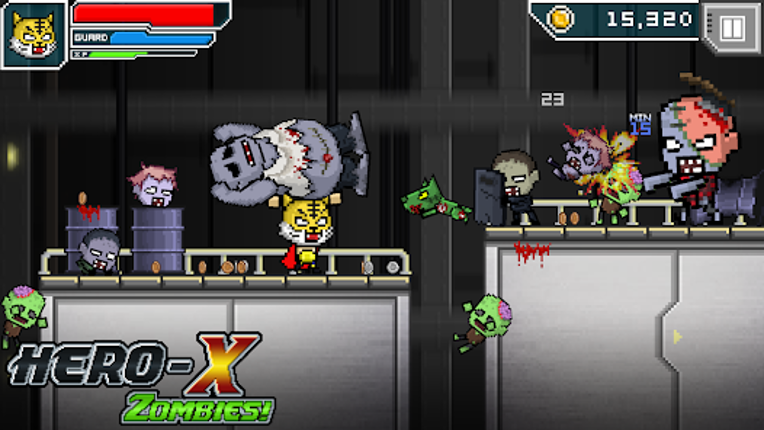 HERO-X: ZOMBIES! screenshot