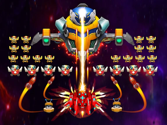 Galaxy Attack: Chicken Shooter screenshot