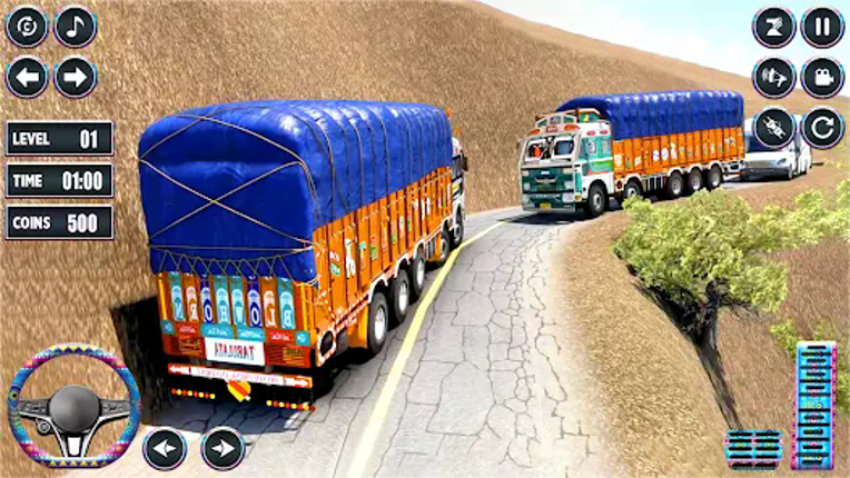 Indian Truck Drive Lorry Game Image