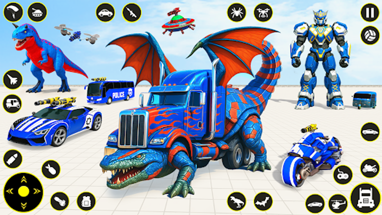 Truck Game - Car Robot Games screenshot
