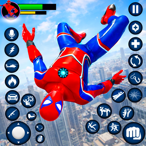 Games like Spider Rope Hero Rescue 3D