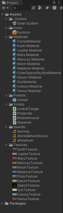 ​Solar System Simulation Game Image