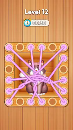 Woody Untangle Rope 3D Puzzle screenshot