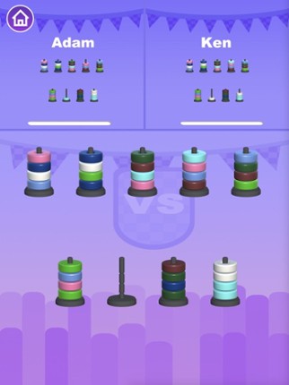 Hoop Sort - Brain Puzzle Game screenshot