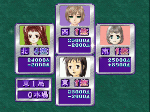 Mahjong Uranai Fortuna: Tsuki no Megami-tachi screenshot