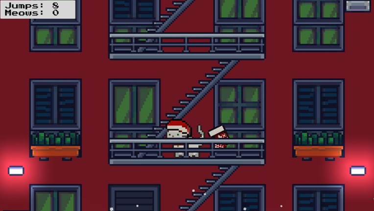 Rooftop Rascal: The Claus Cat screenshot