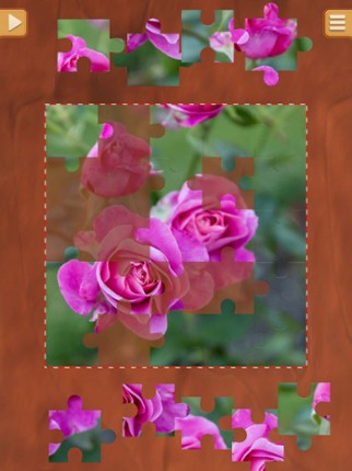 Roses Puzzle Games - Photo Picture Jigsaw Puzzles screenshot