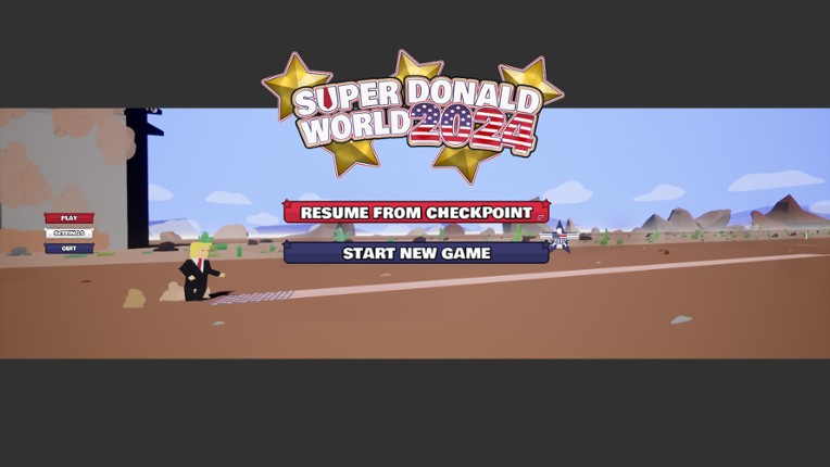 Super Donald World 2024 screenshot