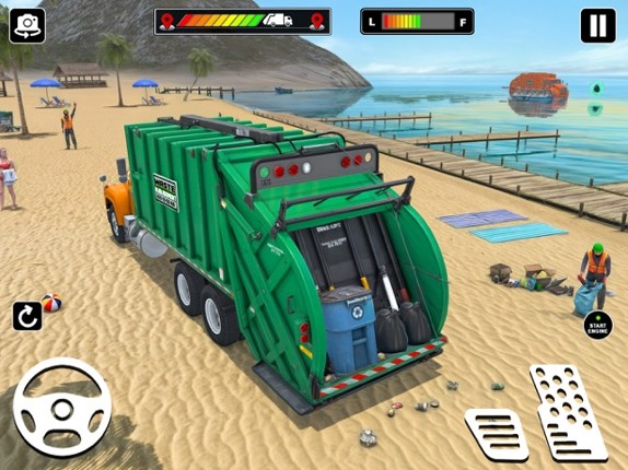 Truck Driving: Garbage Truck screenshot