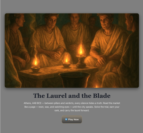 Athenian Mystery I - The Trial of Truth Image